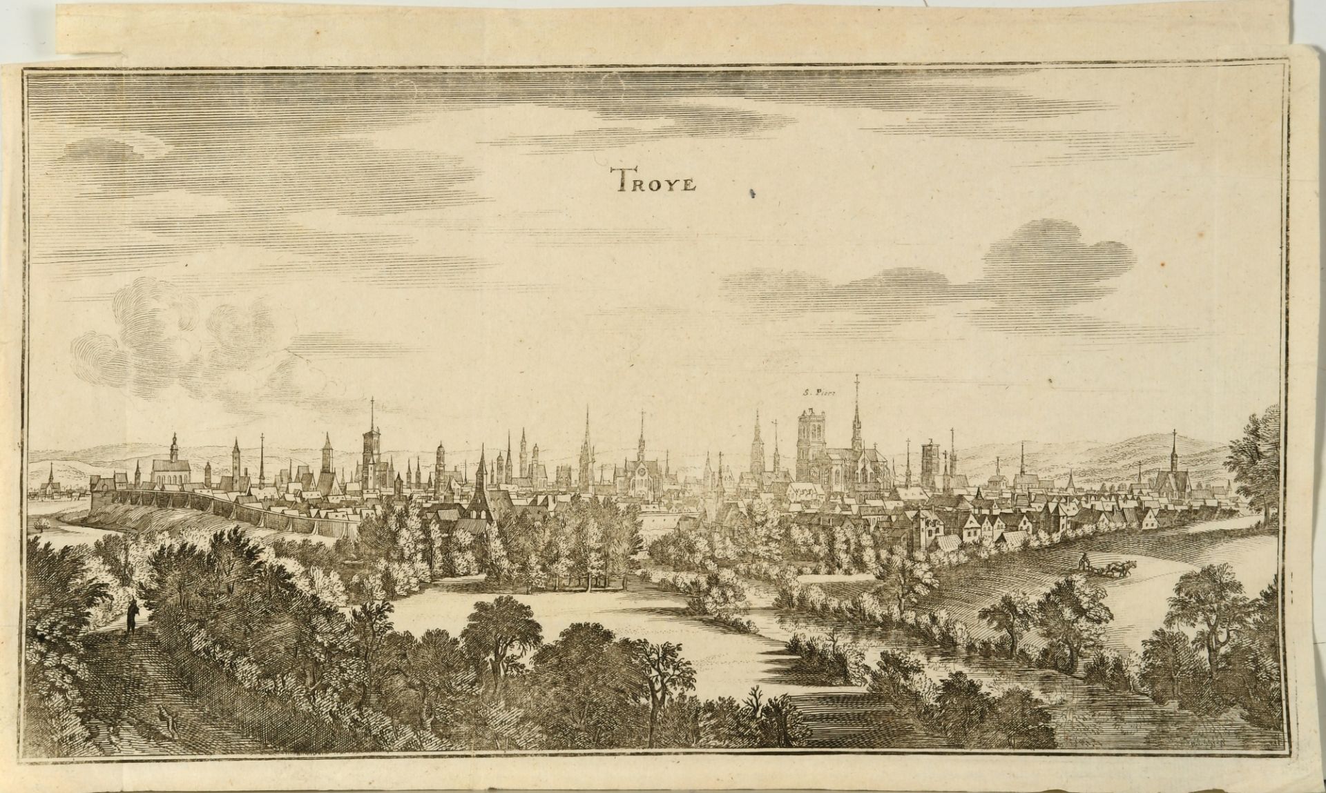 Troyes (Troye), Gesamtansicht