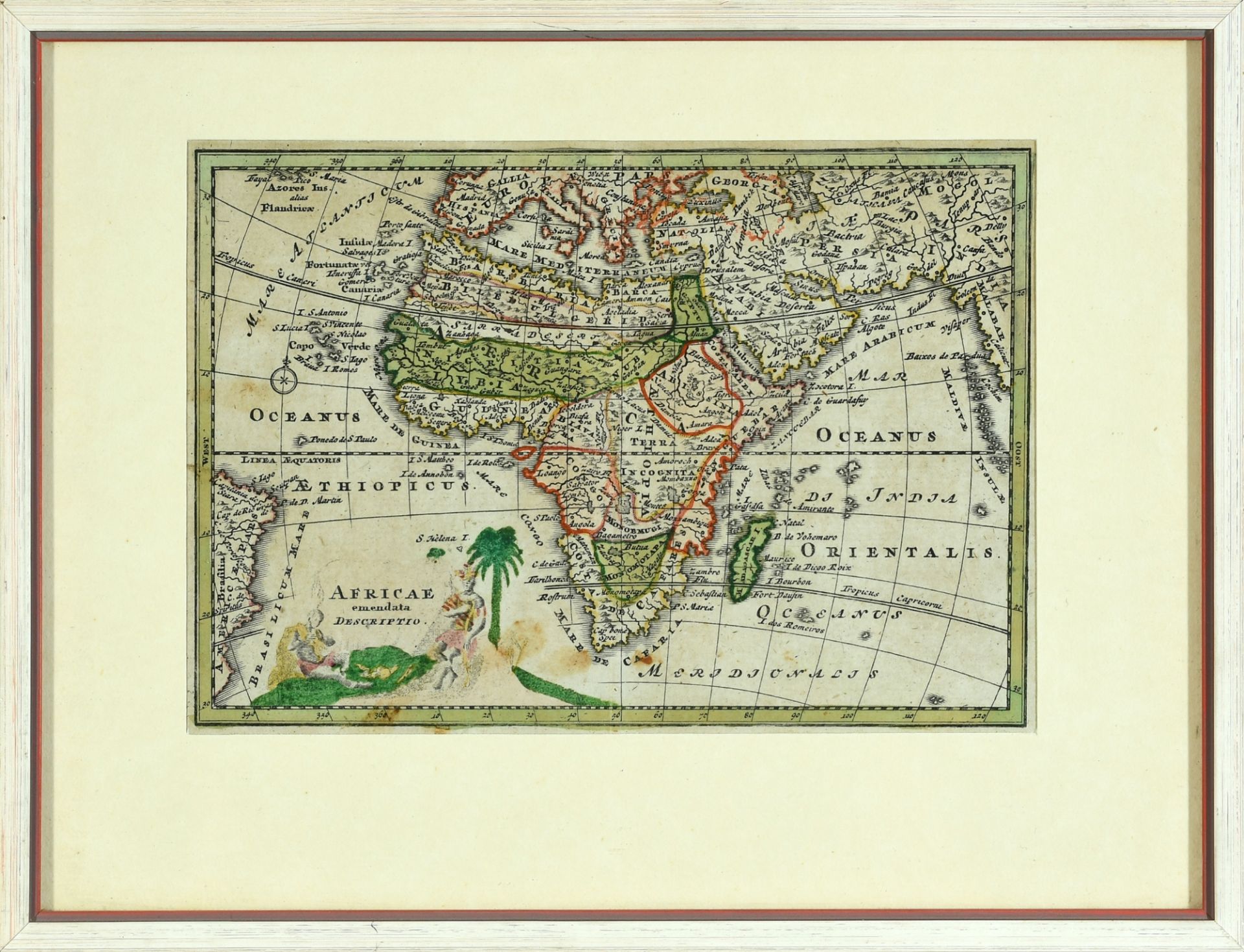 Landkarte "Africae emendata descriptio"