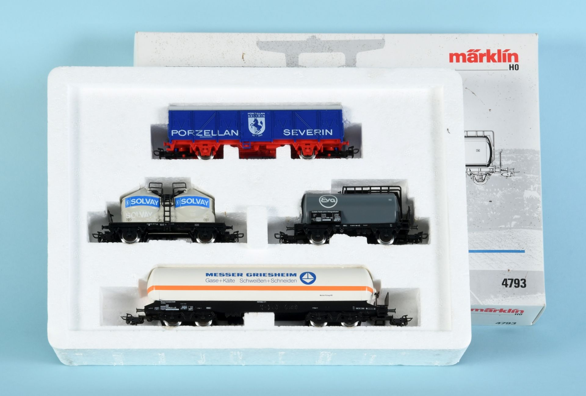 Märklin - Regional-Wagen Set "West", Nr. 4793