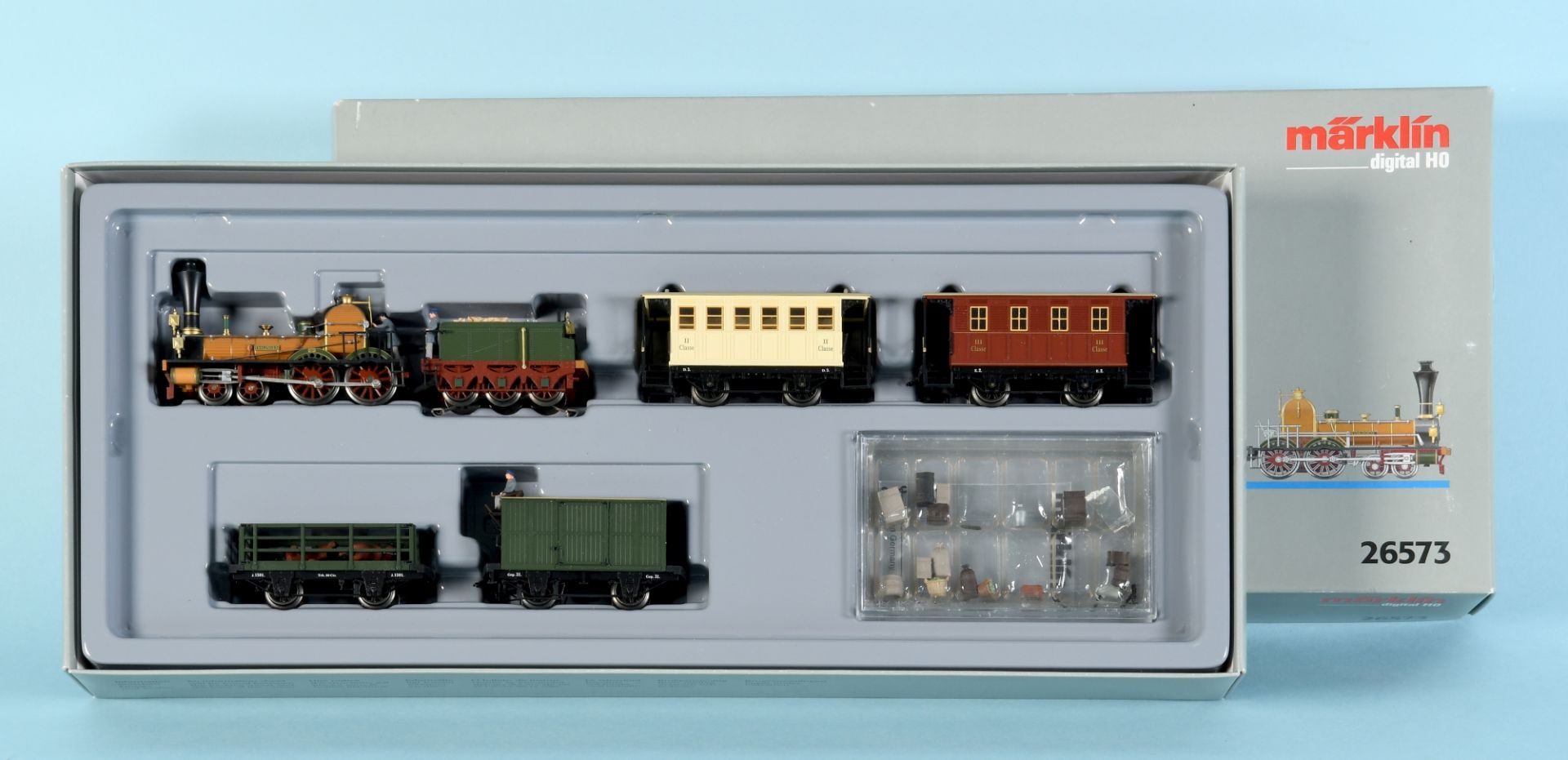 Märklin - Digitales Zug-Set "Württemberger Zug um 1859", Nr. 26573