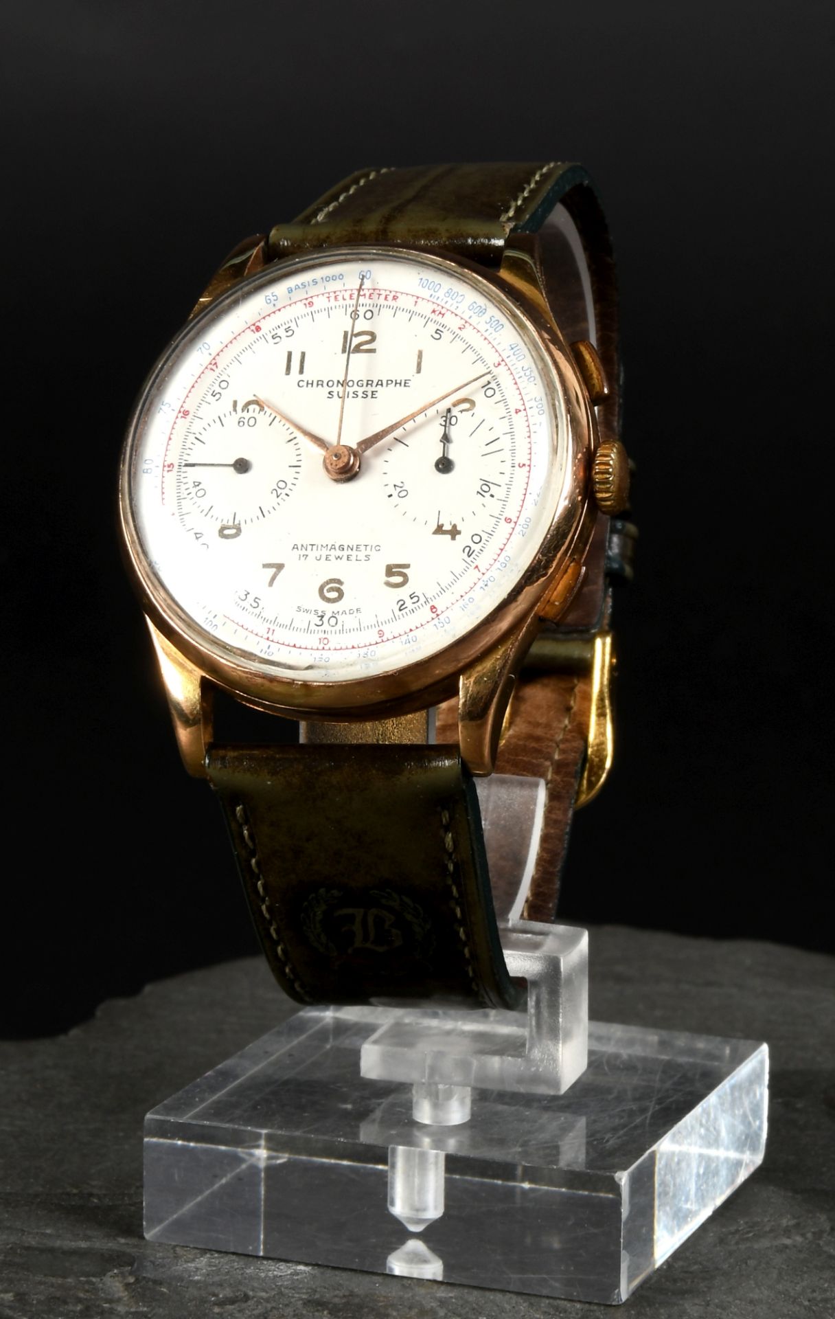 Herrenarmbanduhr "Chronographe Suisse"