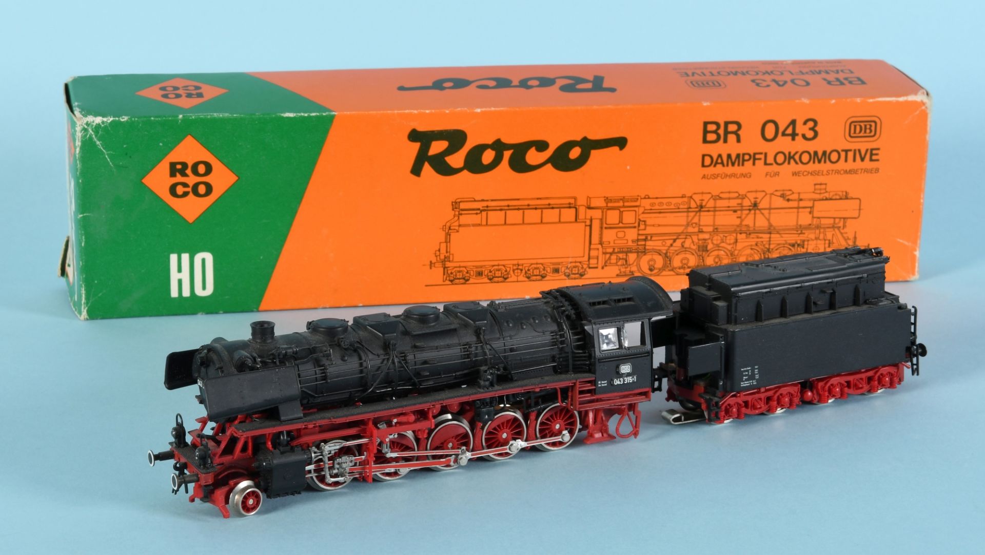 Roco - Dampflok mit Tender, Nr. 14126 A