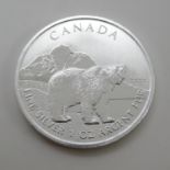 Canada 10z fine silver $5 2011