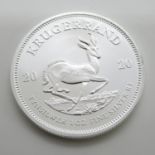 2020 Kruggerand fine silver coin