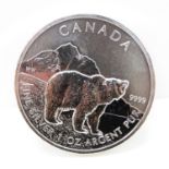 Canada fine silver 1oz $5 2011