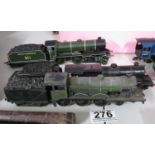 2x Hornby 00 engines with tenders