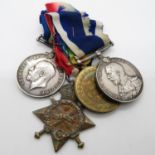 4x medals to M.10413 P.H. Charles E.R.A.3.RN