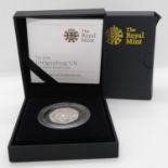 2010 Girl Guiding silver 50p boxed with sleeve