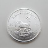 Kruggerand 2020 fine silver 1oz coin