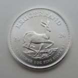 Kruggerand 2020 fine silver 1oz coin