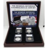 Infamous Notorious Scandalous US coin set