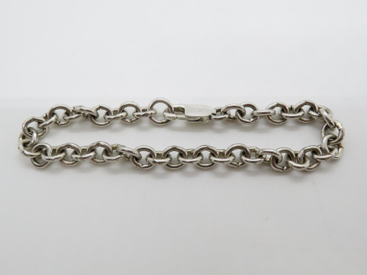 Silver bracelet 7" 18g