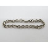 Silver bracelet 7" 18g