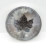 Canada 1oz fin e silver 2017 $5