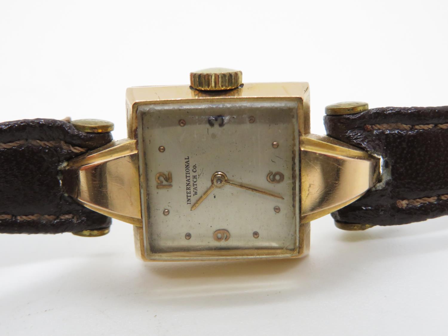 Ladies 18ct IWC wristwatch - Image 4 of 4