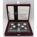 1996 UK Silver Anniversary collection coins