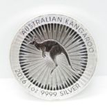 Australian kangaroo 2016 1oz 999 silver coin