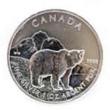 Canada fine silver 1oz $5 2011