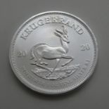 Krugerrand 2020 1oz fine silver coin