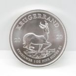 Kruggerand 2020 1oz fine silver