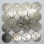 22x £5.00 coins