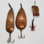 3x used Hardy spoon lures
