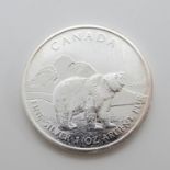 Canada 1oz fine silver $5 2011
