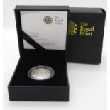 2011 Cardiff silver proof £1 coin boxed