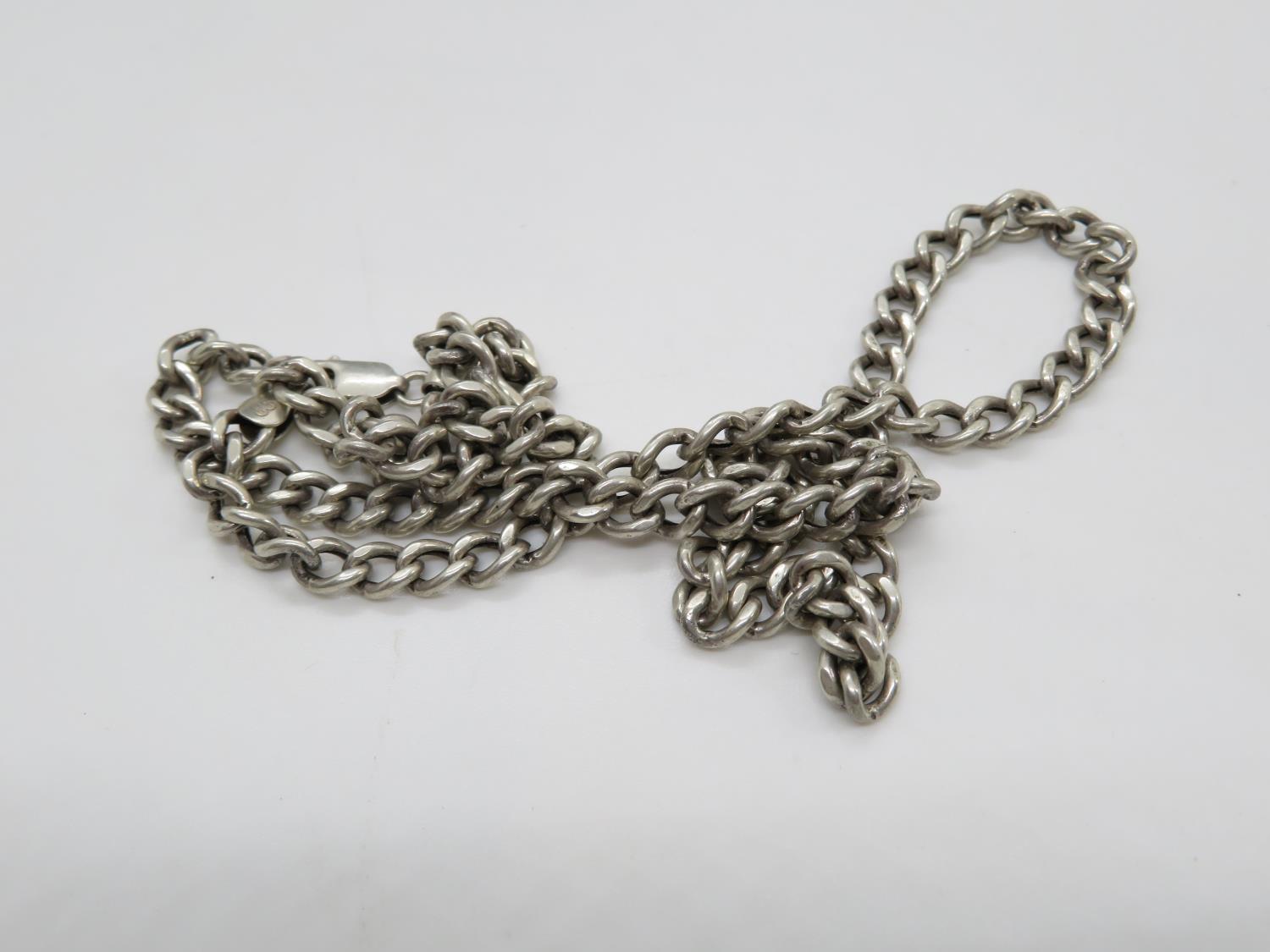 Silver necklace 20" 14g - Image 2 of 2