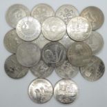 20x £5.00 coins