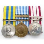 Trio of medals to 898945 CT Dodge E.R.A.3.R.N.