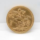 VF condition 1876 full sovereign