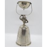 Old silver HM puzzle cup or marriage cup- very old HM - 185g 9" high