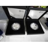 Platinum Wedding 2017 £5.00 coin x2