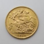 1914 half sovereign