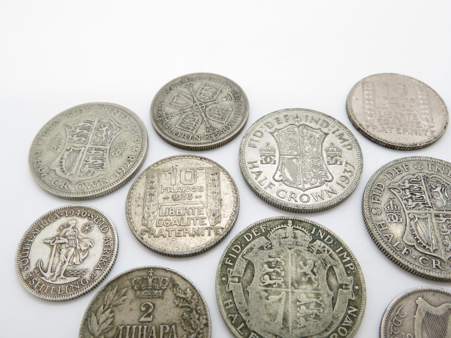 Pre 1947 coins 108g - Bild 2 aus 2