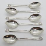 Collection of HM silver spoons 59g