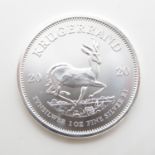 Mint condition 2020 krugerrand fine silver 1oz coin