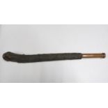 Blackthorn truncheon 21.5" long early with excellent detail