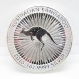 Australian kangaroo 2016 10z 9999 silver coin