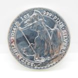 Britannia 2014 10z 999 fine silver coin