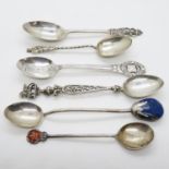 Collection of silver spoons 71.2g