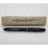 Boxed Conway Stewarts pen 14ct gold nib