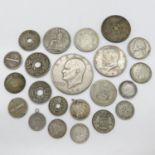 Silver coins 107g