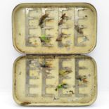 Early Mallochs fly box containing early flys