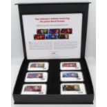 Collectors edition featuring James Bond stamps in collectors capsules No 1049