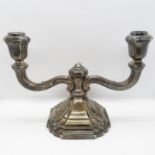 307g sterling silver candlestick 8" x 6"