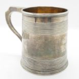 Silver tankard 180g