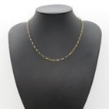 16" 9ct gold necklace 2.8g