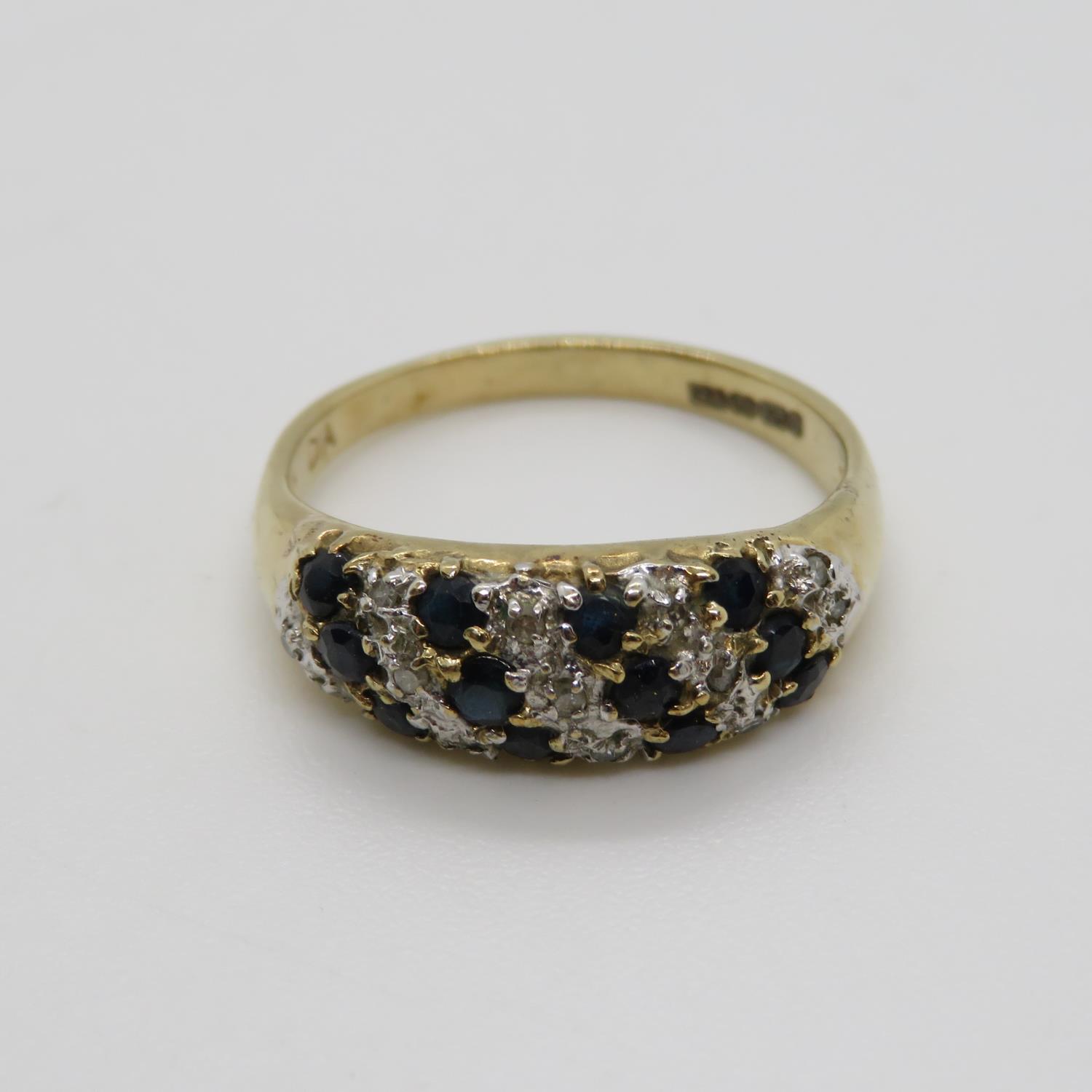 9ct gold ring 3g size N - Image 2 of 3